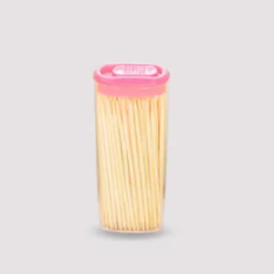 1095 Bamboo Toothpicks with Dispenser Boxq