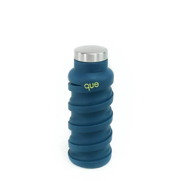 12oz Collapsible Water Bottle - Midnight Blue