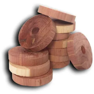 20pc Cedar Rings for Hangers