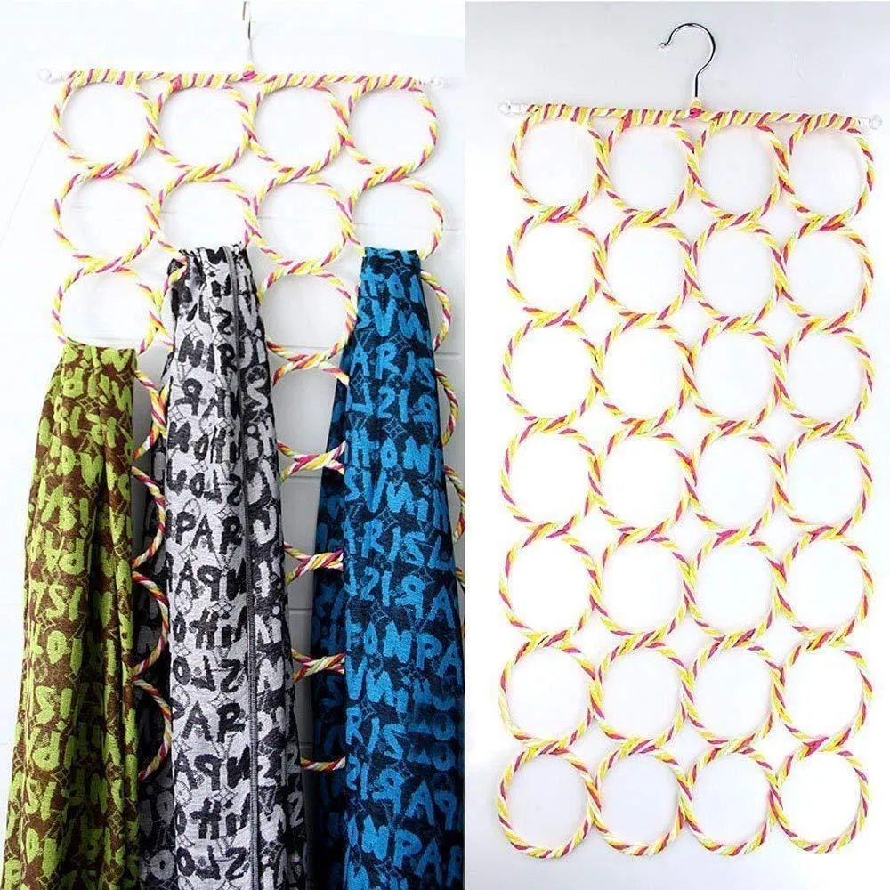 28 Holes Scarf Hanger