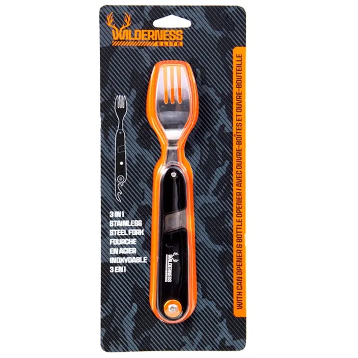 3-In-1 Stainless Camping Fork