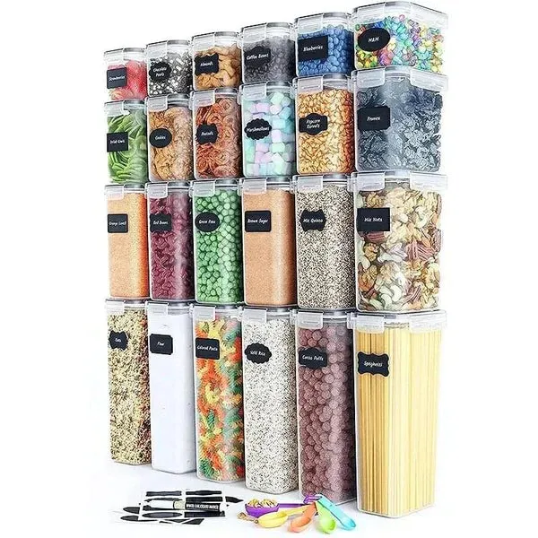 7pcs Food/Pantry Storage Containers