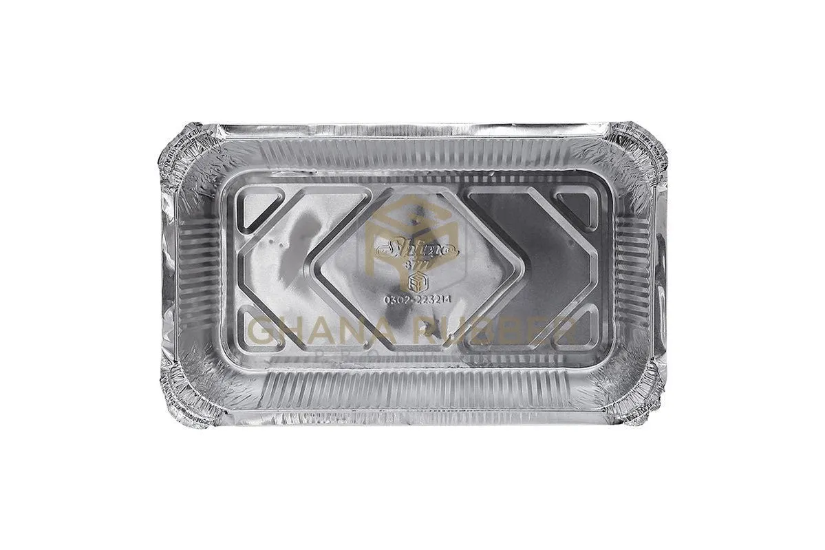 Aluminium Foil Food Containers   Domed Lids 8777 (1800ml)