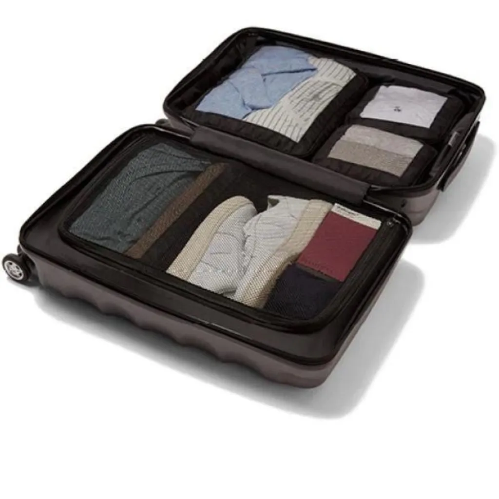 Antler Chelsea 4 Piece Packing Cubes Black