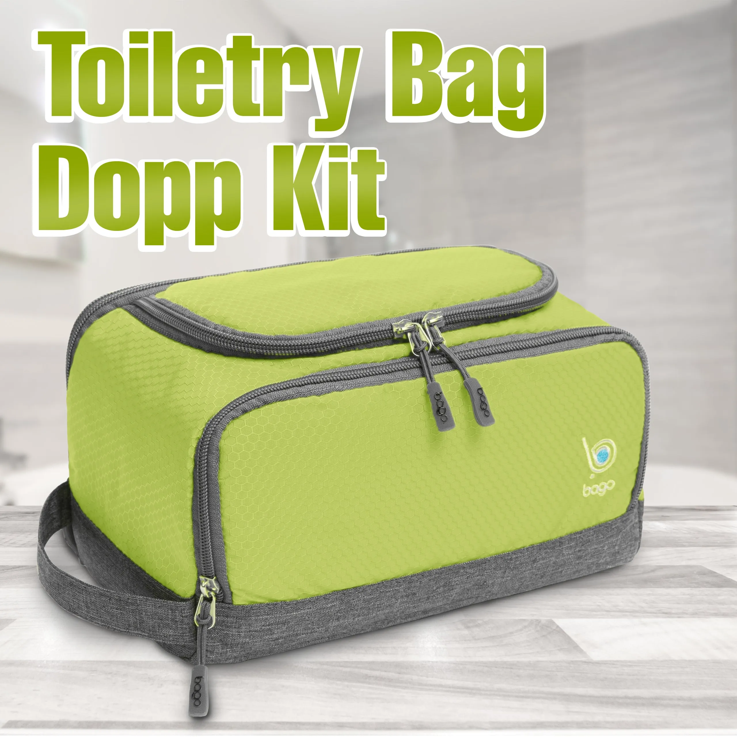 Bago Dopp Kit For Men - Shaving Kit Bags for Men