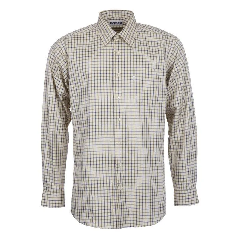 Barbour Maud Tattersall Mens Shirt - Navy/Blue