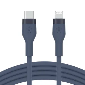 BELKIN BoostCharge Flex 3m USB-C Cable with Lightning Connector - Blue