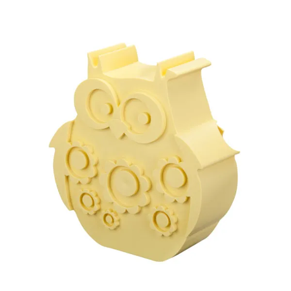 Blafre Lunch Box Owl - Light Yellow