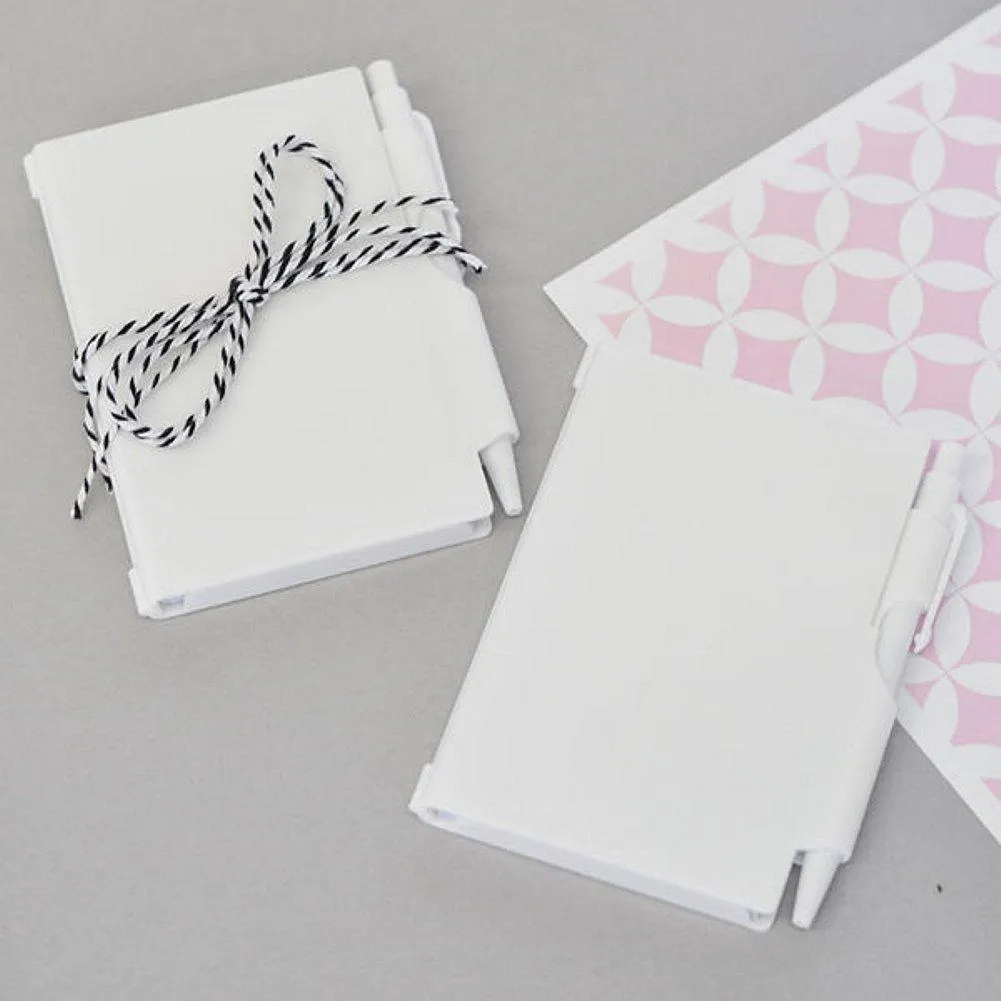 Blank Notebook Favors (Set of 20)