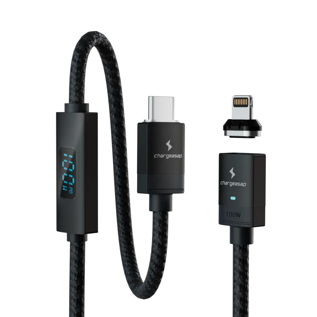 Cable Set Magnetic USB-C 100W Charging Cable: Connect Pro