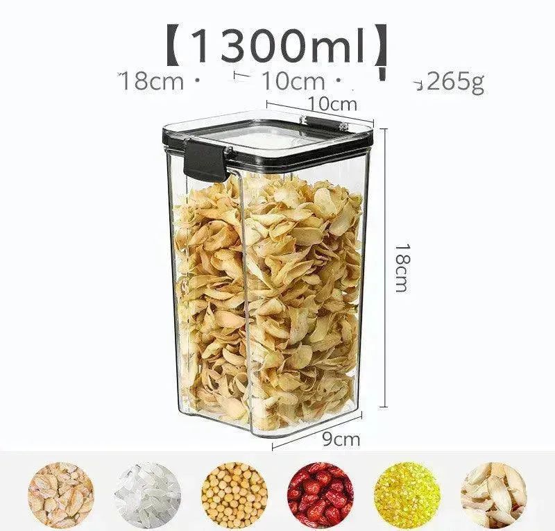 Cereals Kitchen Storage Jar Box