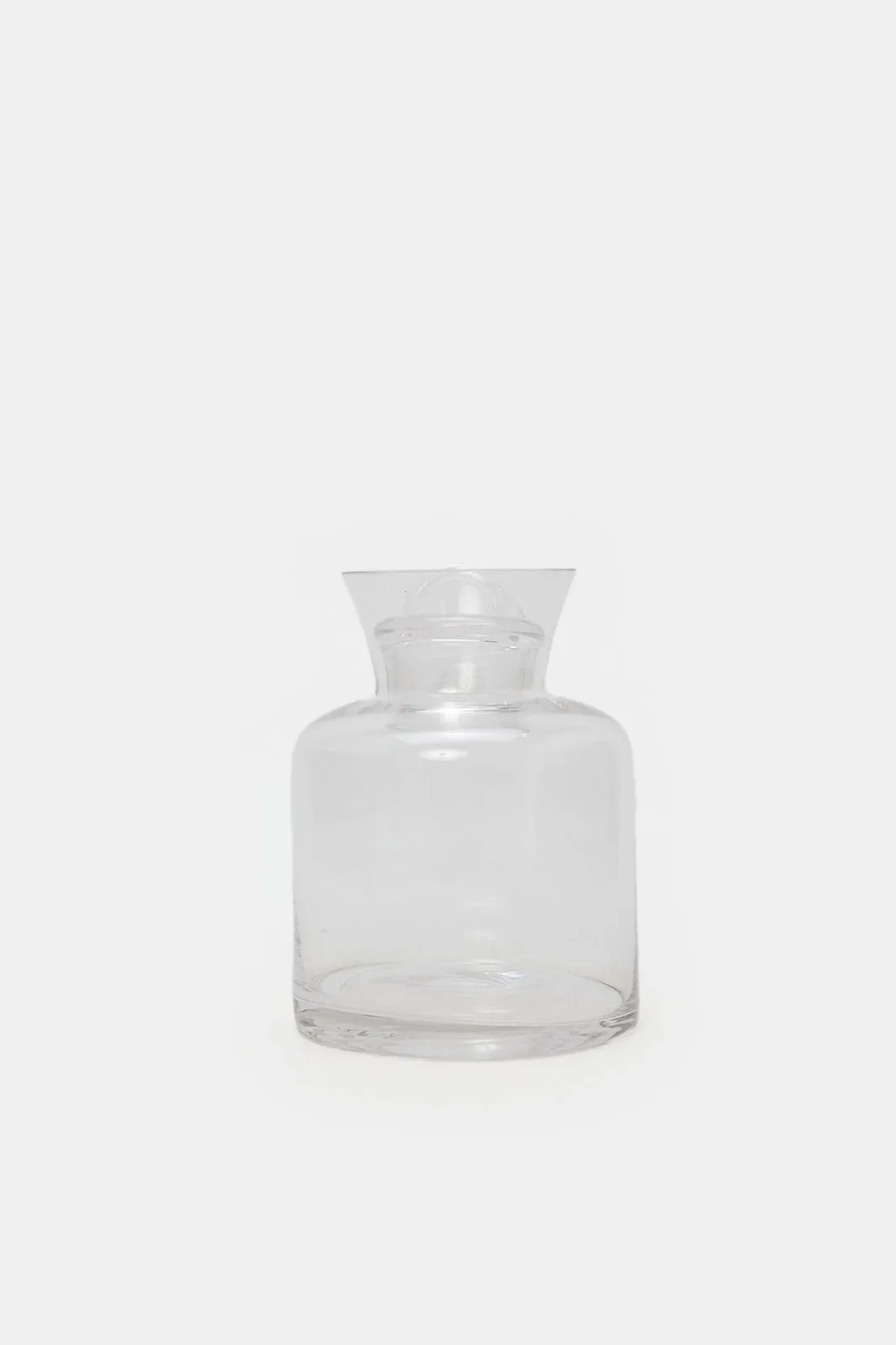 Clear Glass Plain Canister Jar (Medium)