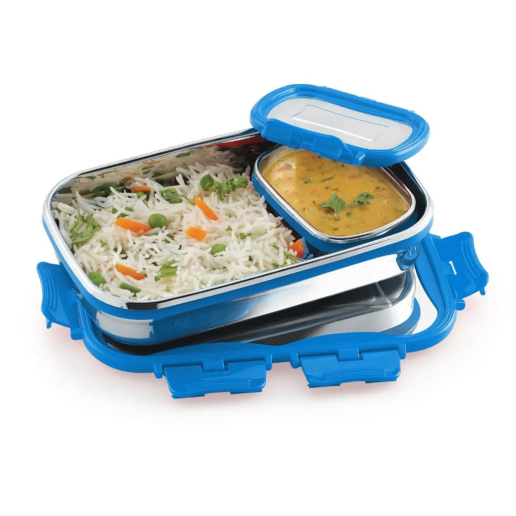 Click It Stainless Steel Lunch Box, Big