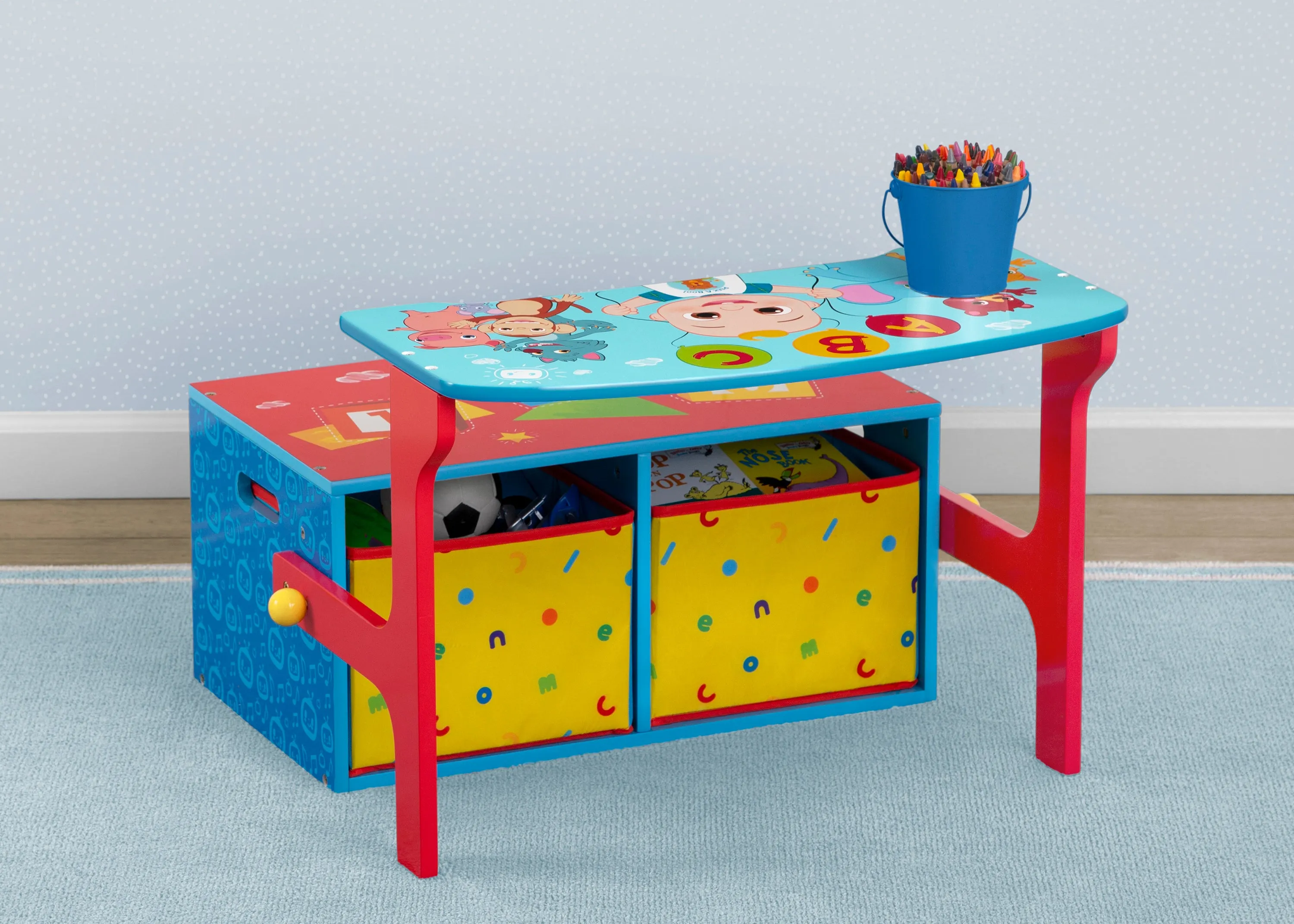 CoComelon 2-in-1 Activity Bench and Desk