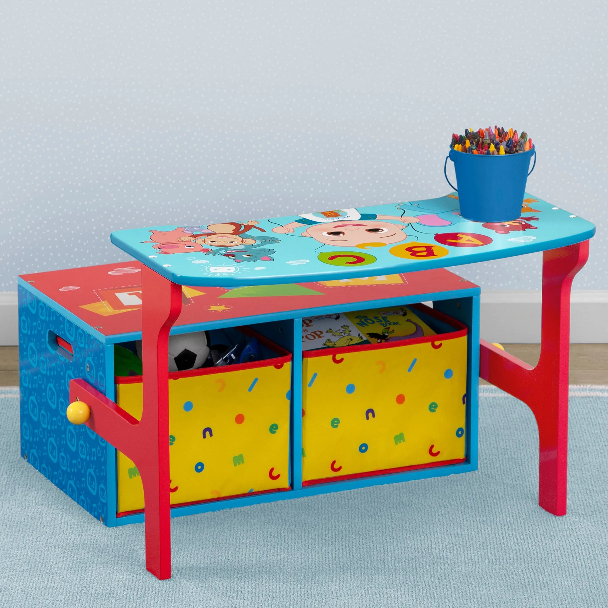 CoComelon 2-in-1 Activity Bench and Desk