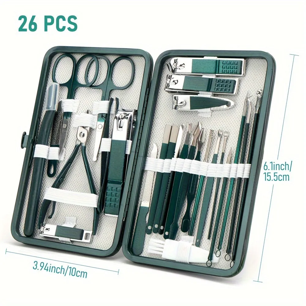 Convenient Multi-purpose Grooming Kit With Portable Travel Case