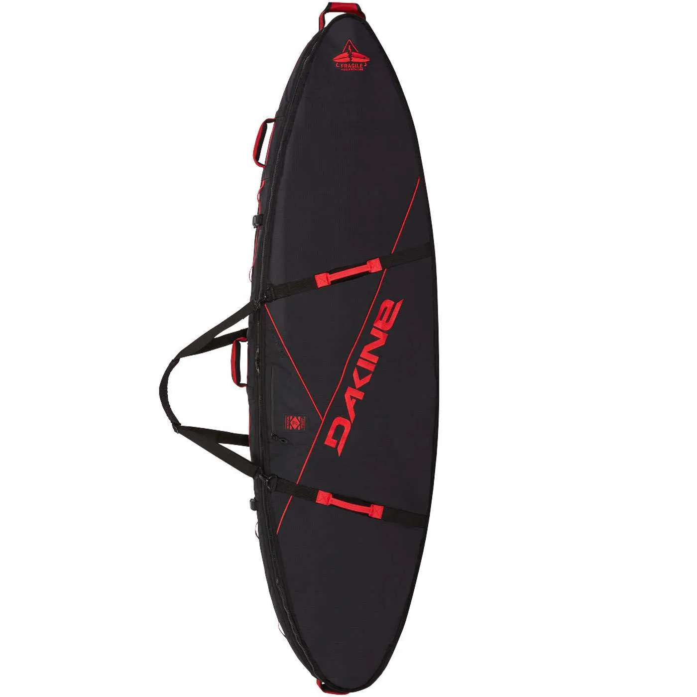 Dakine Board Cover John John Florence Quad Travel Bag  7'0 - Black/Red