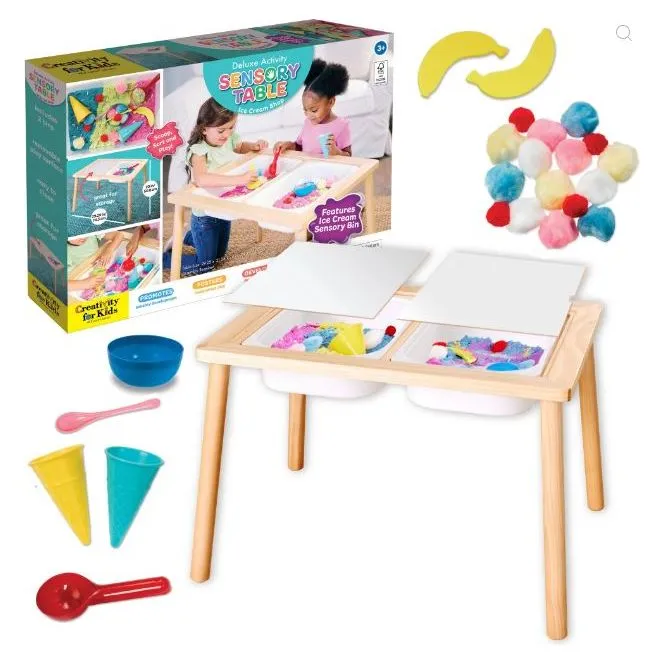 Deluxe Activity Sensory Table w/ Ice Cream Shop