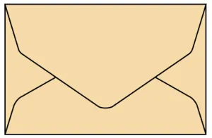 Envelope Brown 6*4 inches