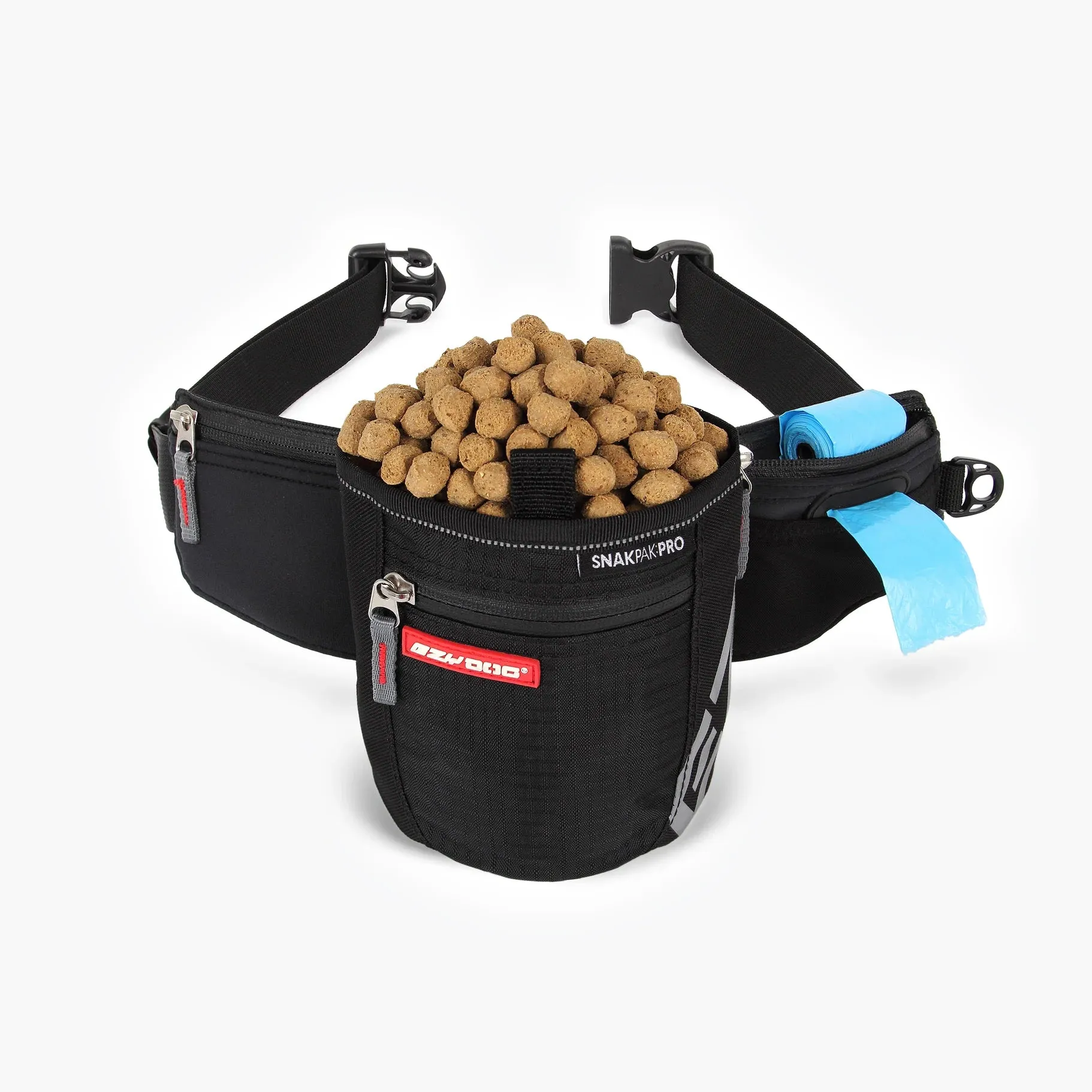 EzyDog SnakPack Pro Treat Training Bag Black^^^