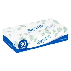 Facial Tissues - Surpass® (Case of 30 Boxes), 21340