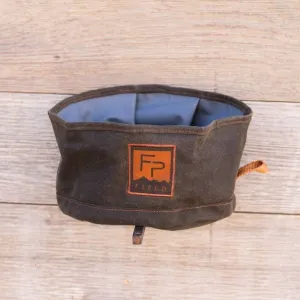 Fishpond Bow Wow Travel Water Bowl - Peat Moss