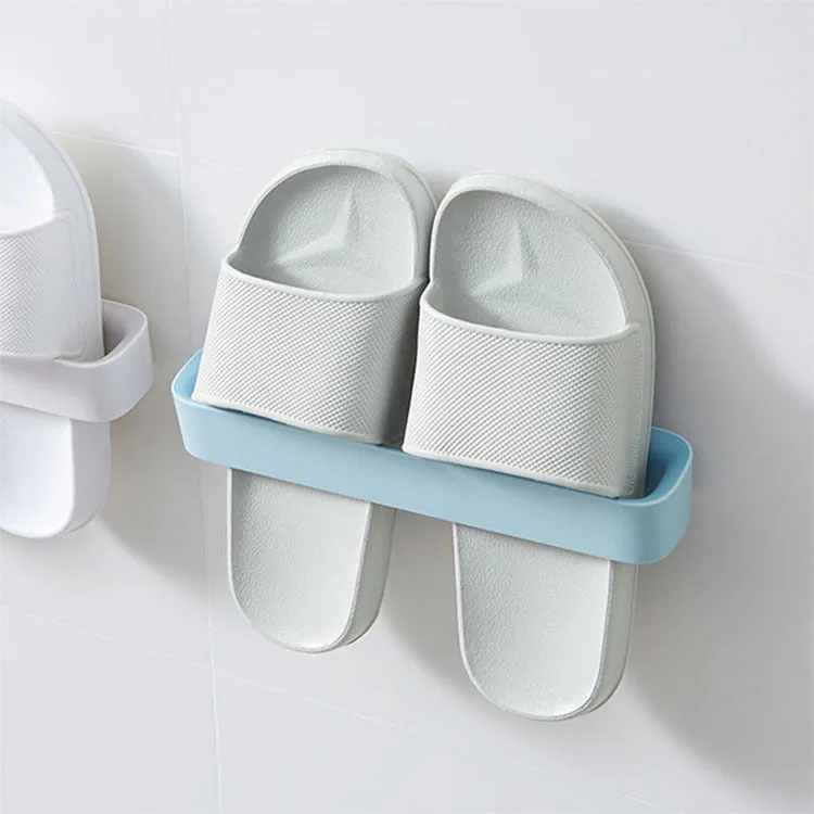 Folding Shoe Rack And Slippers Rack Free Perforation Drain Rack