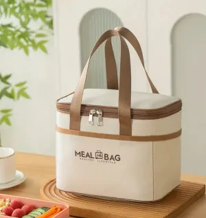 Folding Thermal Meal Satchel Bag, Portable and Convenient For Carrying Lunch, Snacks, Fruit