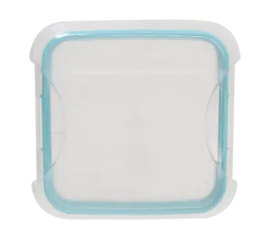 Fresh Seal Clips Food Containers, Square, Teal, 430ml, 975ml, 1.9L