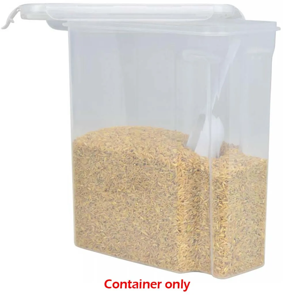 Fridgemate Food Storage Container with 1/4 Cup Scoop, 195oz