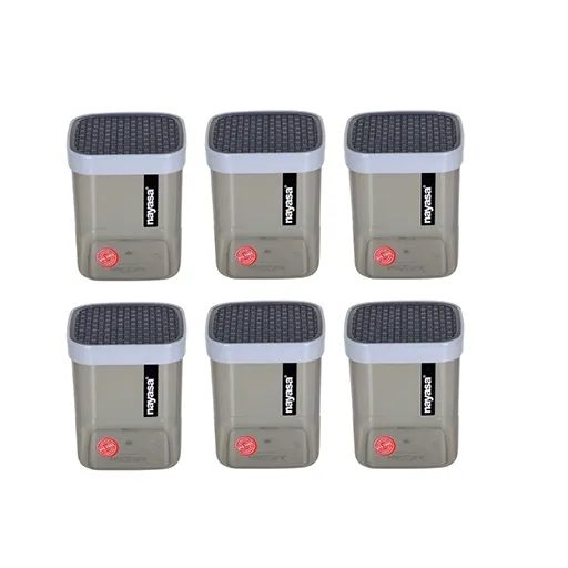 Fusion Plastic Containers 1000ml, Set of 6