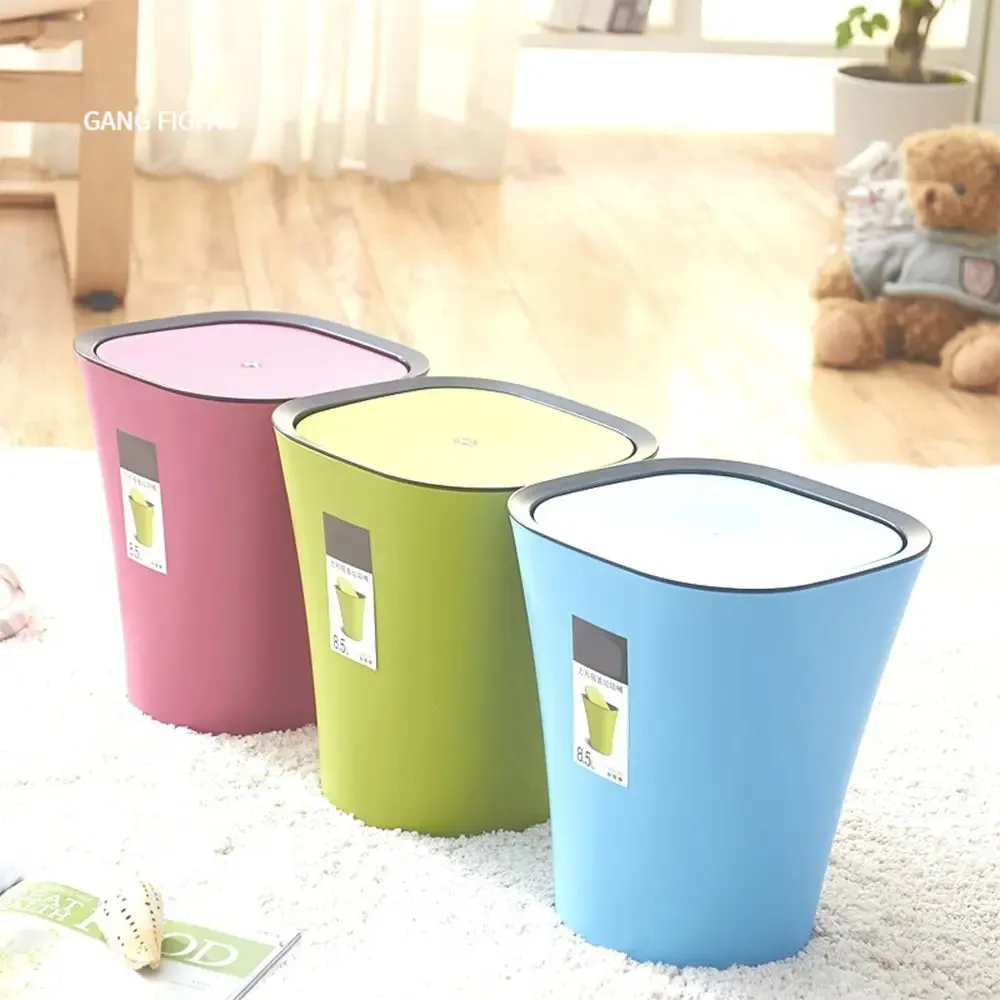 GENIE Dustbin | Flip Waste Bin | 8.5L | Multiple Colours | Kitchen Bin | Rubbish Bin