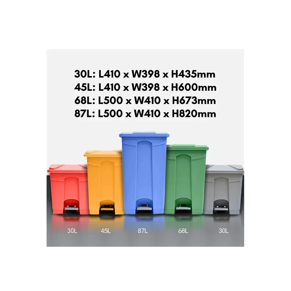 HippoMart Step On Bin | Multiple Sizes | Trash Bin | Dustbin for  Kitchen | Dustbin for Toilet