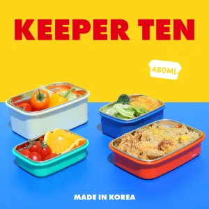 Keeper Ten Double Stainless Steel Container 480ML