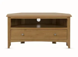 Kilkenny Oak Corner TV Stand