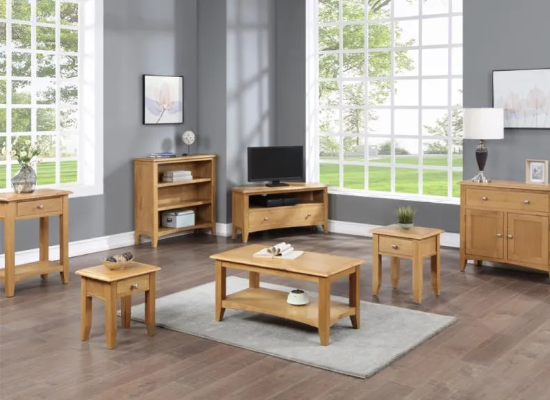 Kilkenny Oak Corner TV Stand