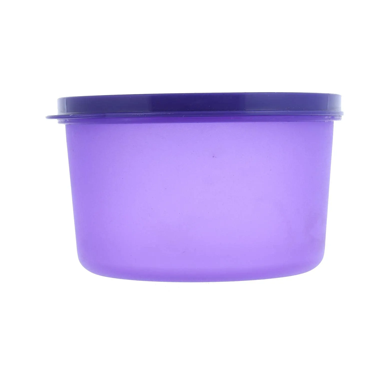 Kuber Industries Plastic 12 Pieces Kitchen Storage Spice Containers, Fridge Container, Food Utility Box, Food Storage Containers Jars 400 Ml (Purple) - CTLTC43872