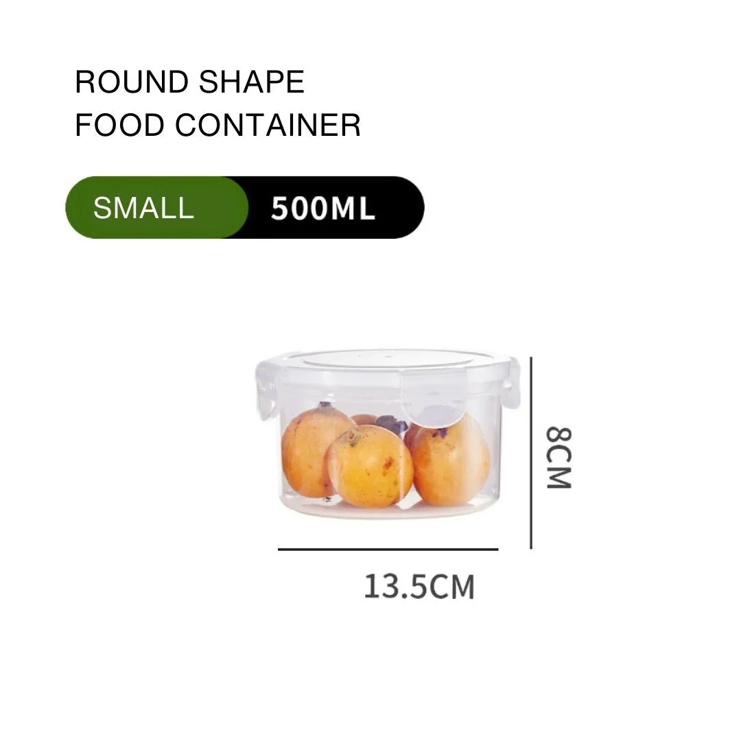 Lock It Round Plastic Food Container