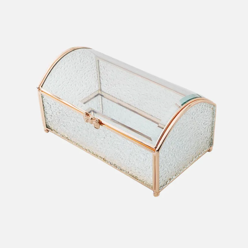 Luxe Textured Jewelry Box