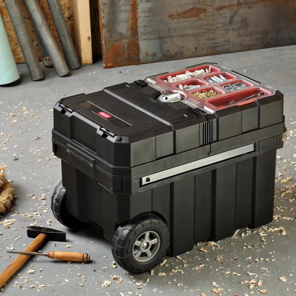 Master Loader Rolling Tool Box 24" Black