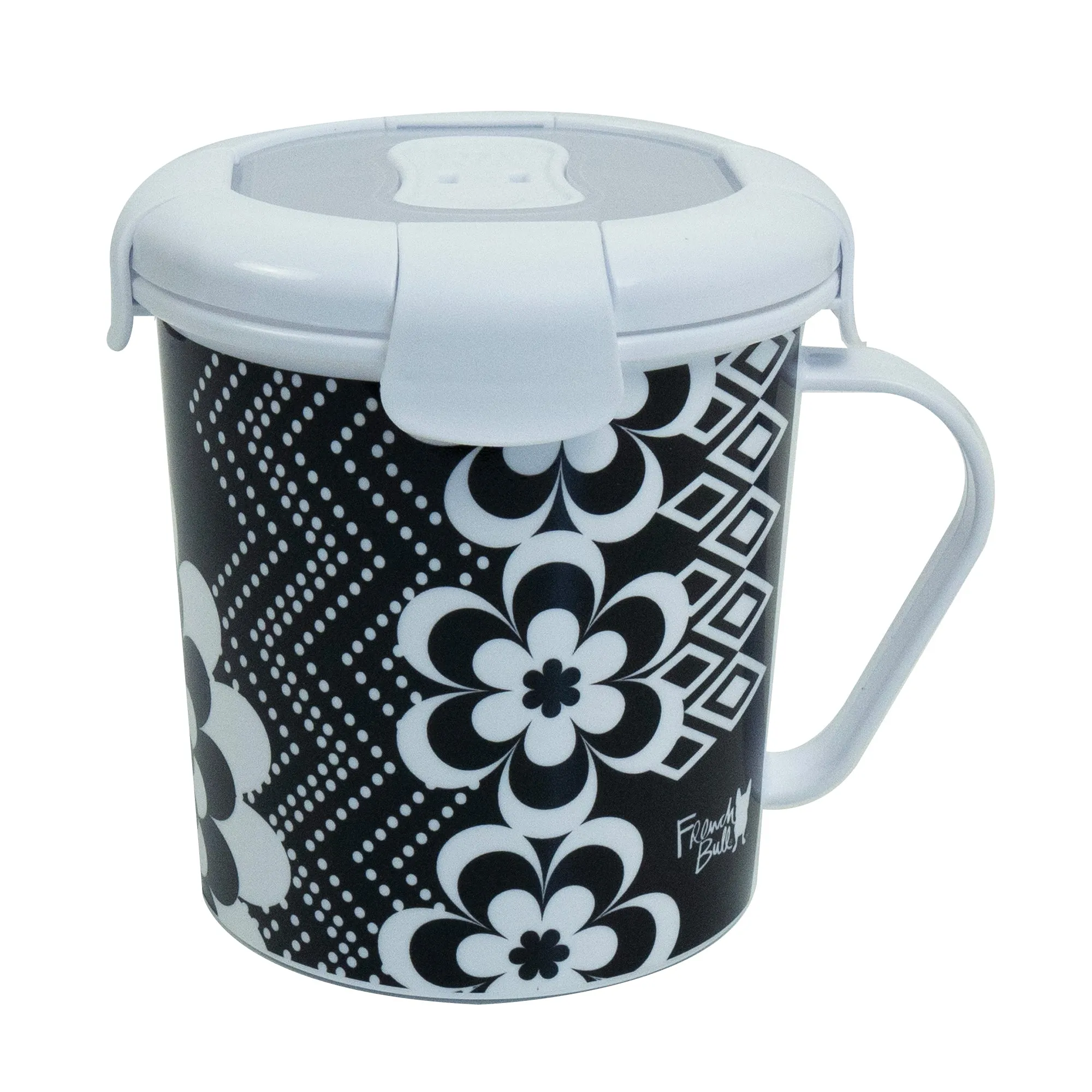 Mosaic B&W Soup Mug