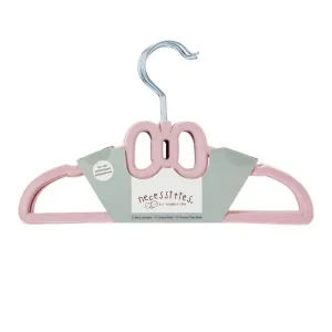 Necessities by TenderTyme 10-Pack Non-Slip Design Baby Hangers - Rose Bow