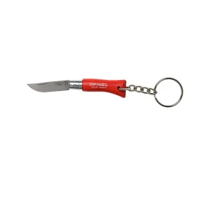 Opinel Keyring Pocket Knife Red Handle