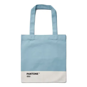 PANTONE Canvas Tote Bag – Light Blue 550