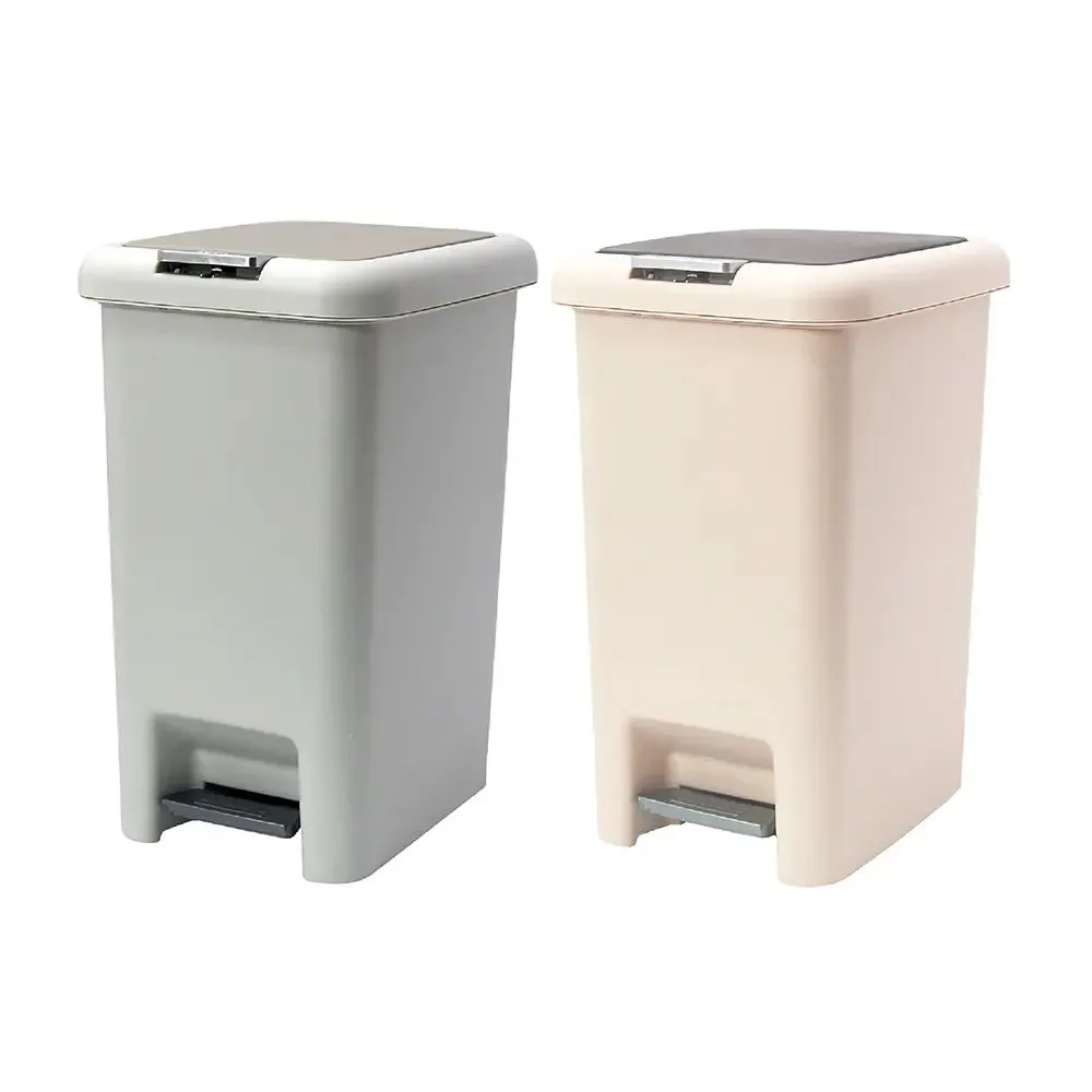 Pelican Dustbin | Premium Soft Closing | Pedal Bin | 2 Way Opening | 10L, 15L, 20L, 30L | Trash Bin