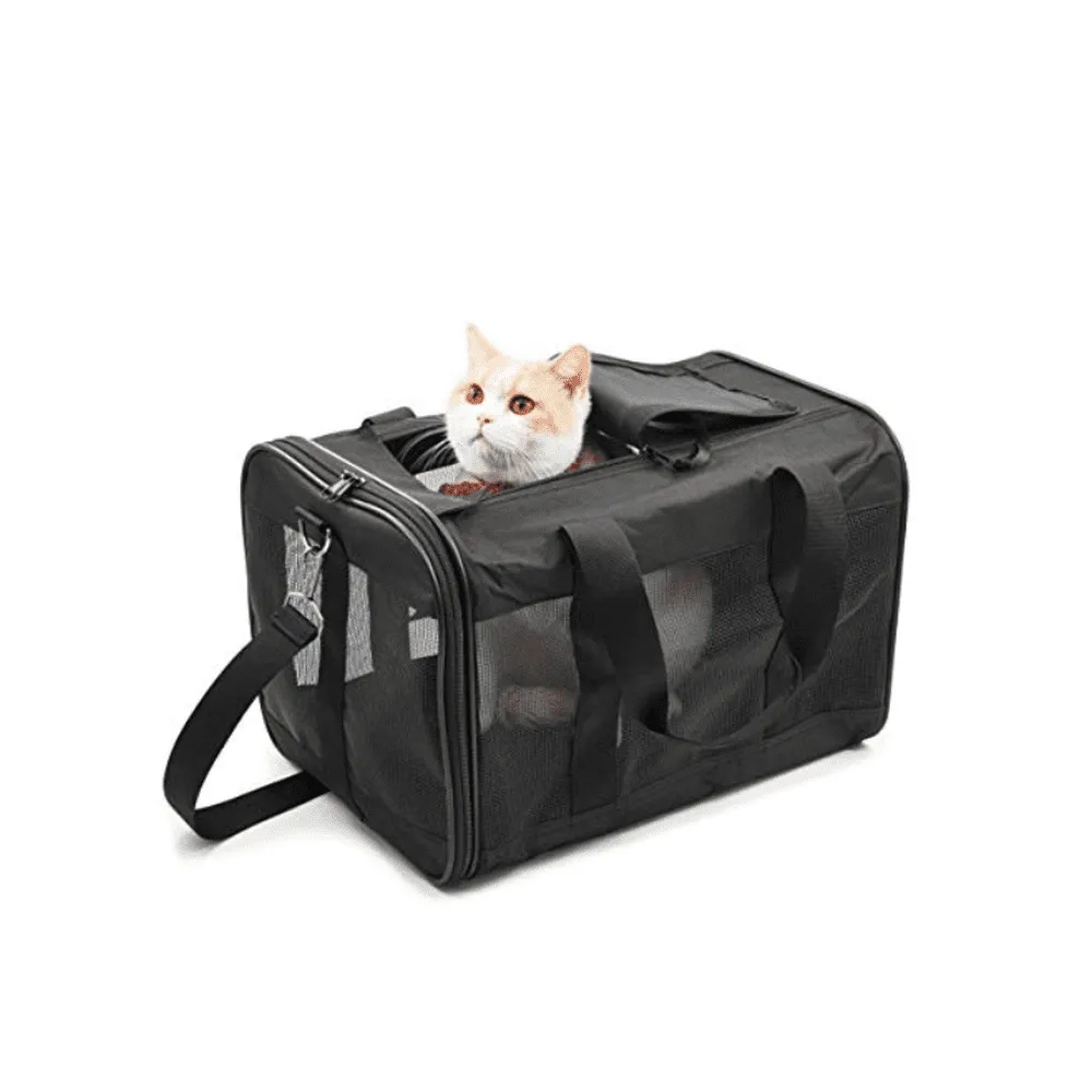 Pet Travel Carrier Soft Sided Portable Bag-M