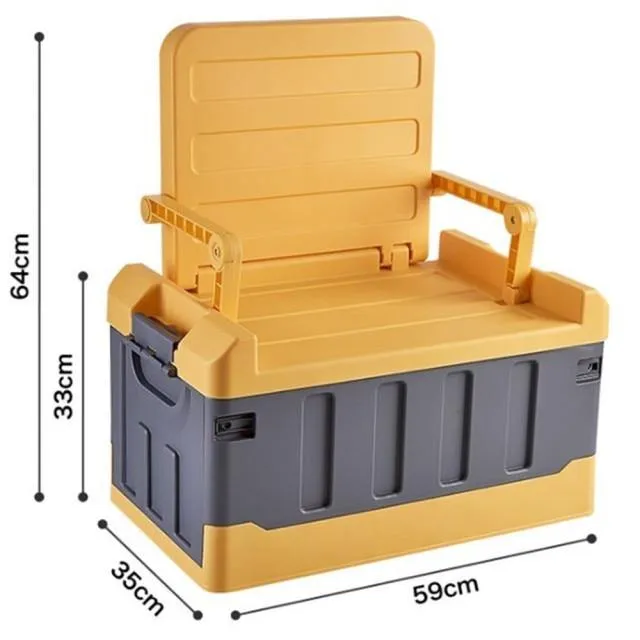 Portable Travel Storage Box Chair