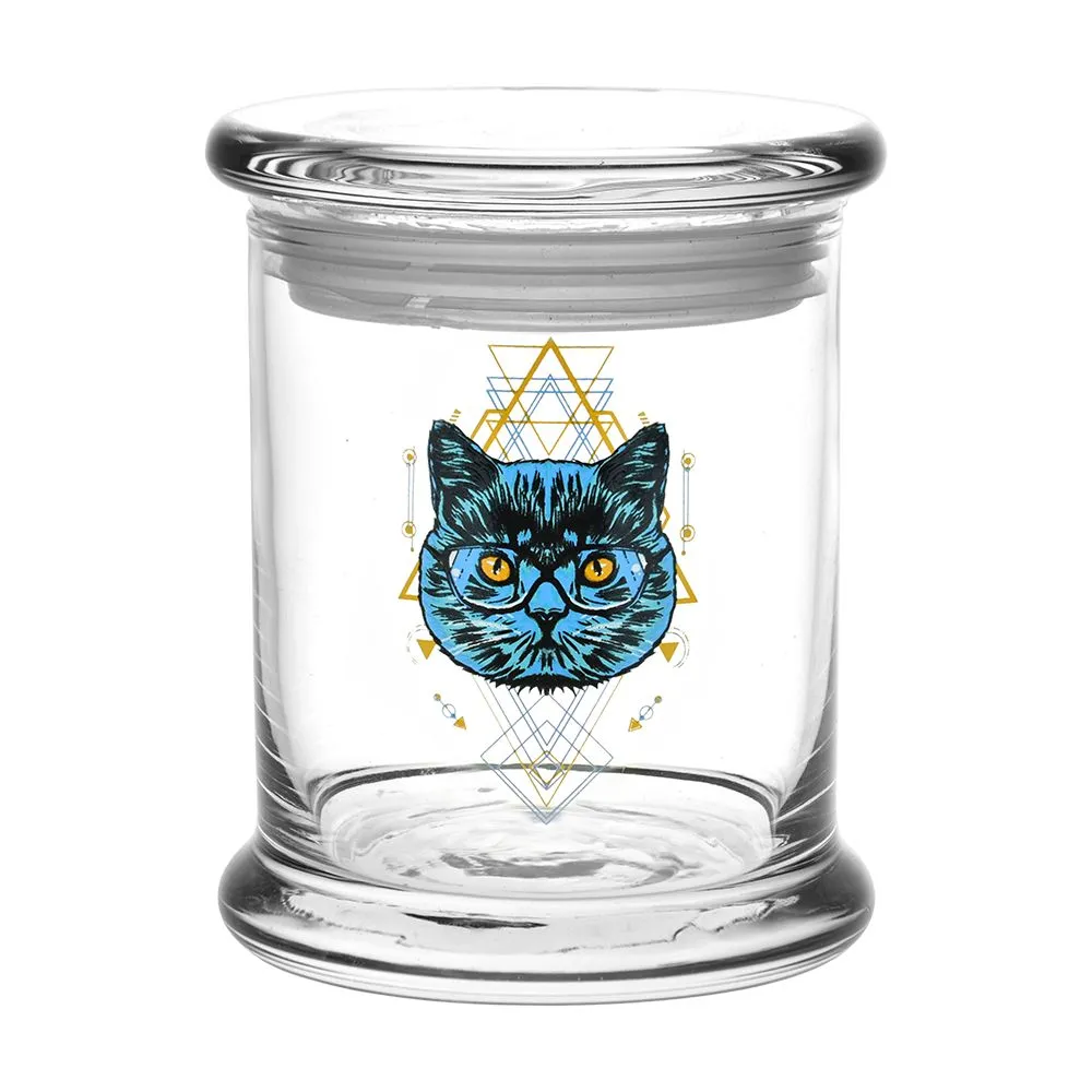 Pulsar 420 Jars | Pop Top Jar | Sacred Cat Geometry