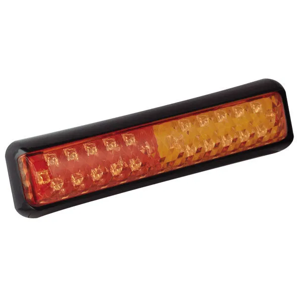 Rear LED Slimline Lamp with Stop, Tail & Indicator / LED Autolamps 200BSTIME