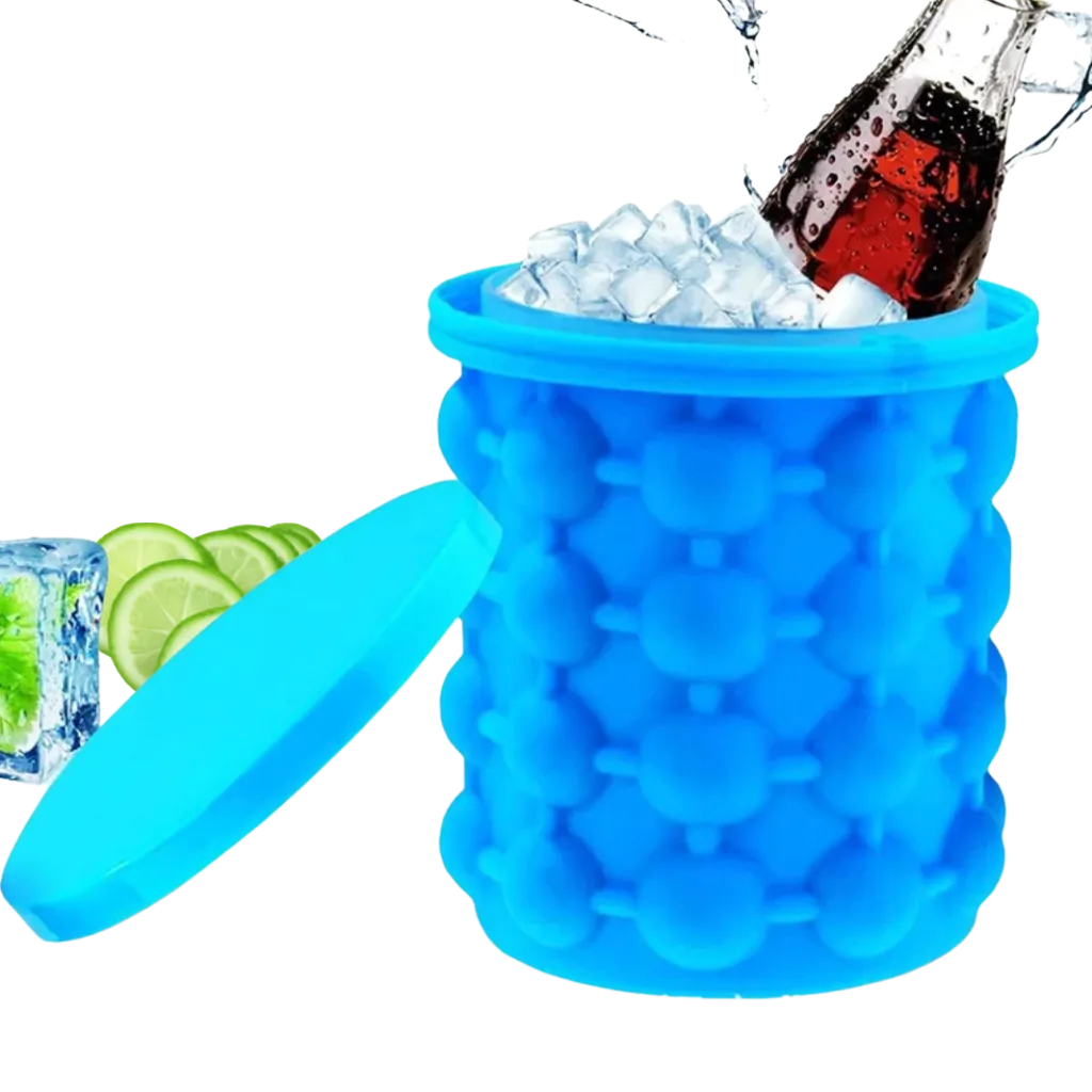 Silicone Ice cube bucket